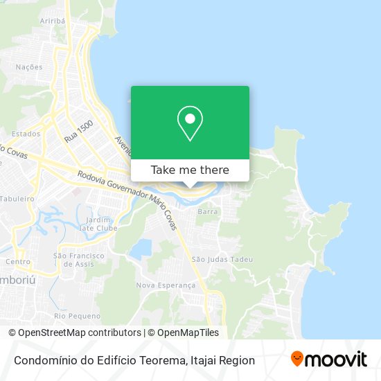 Condomínio do Edifício Teorema map