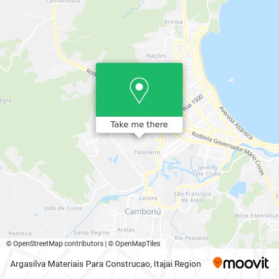 Mapa Argasilva Materiais Para Construcao