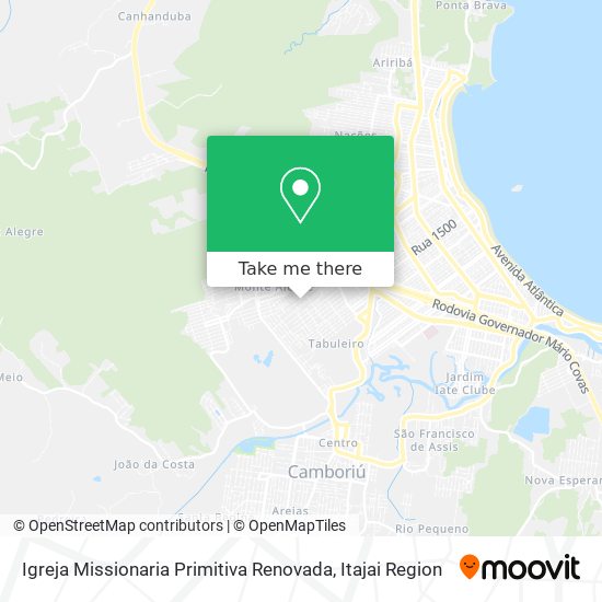 Igreja Missionaria Primitiva Renovada map