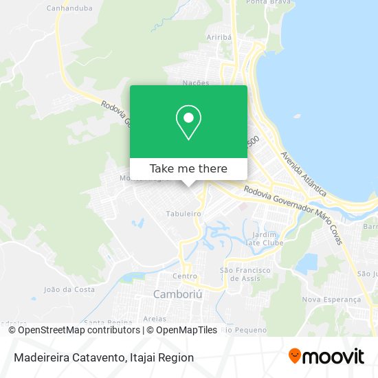 Mapa Madeireira Catavento
