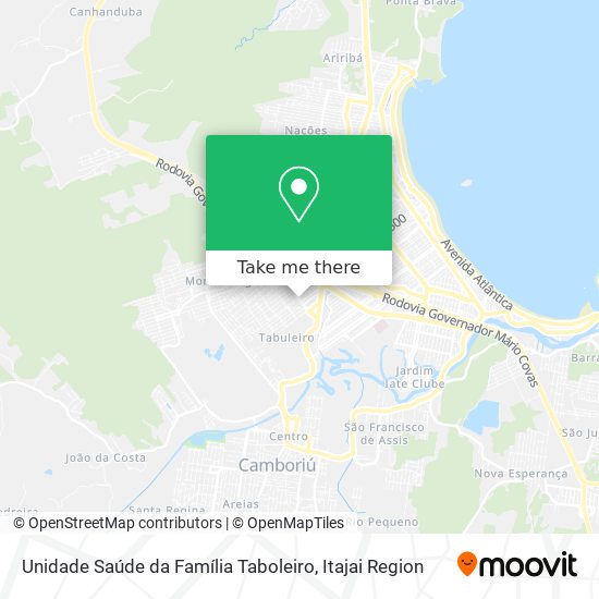 Unidade Saúde da Família Taboleiro map