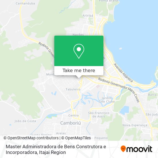 Mapa Master Administradora de Bens Construtora e Incorporadora