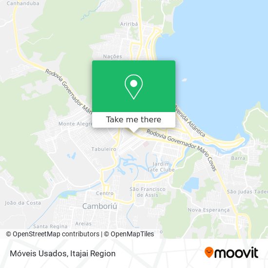 Móveis Usados map