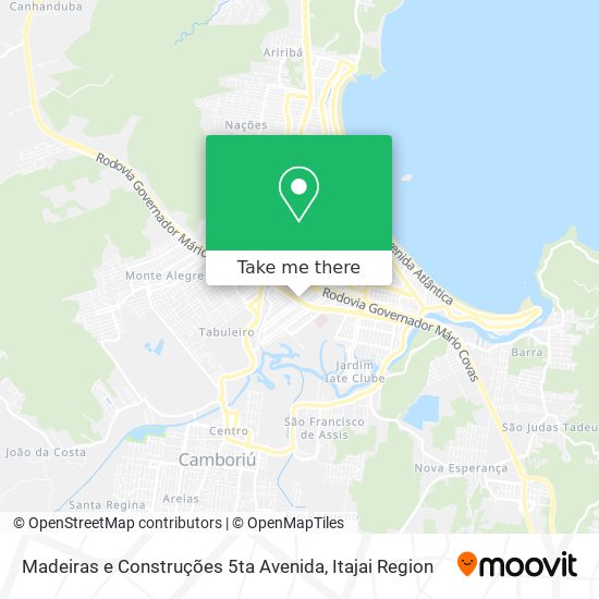 Madeiras e Construções 5ta Avenida map