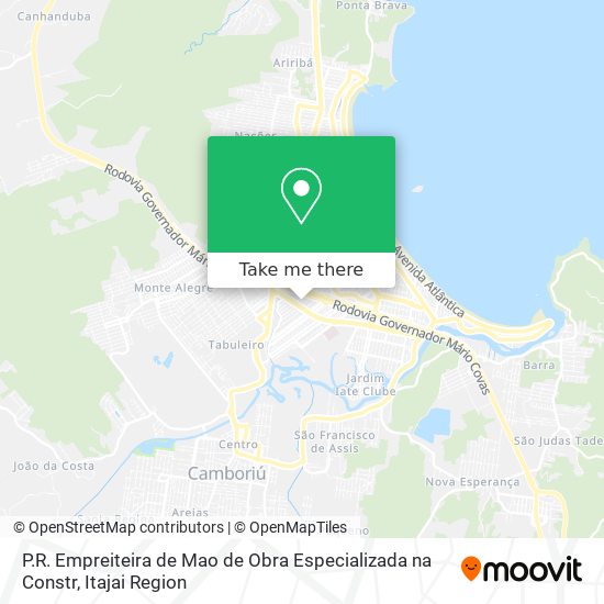 P.R. Empreiteira de Mao de Obra Especializada na Constr map