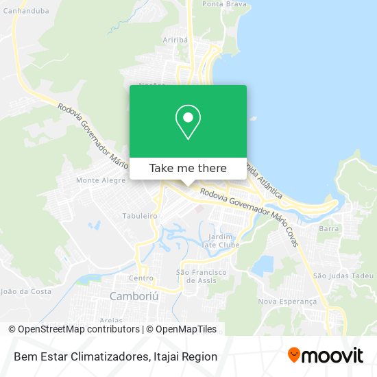 Bem Estar Climatizadores map