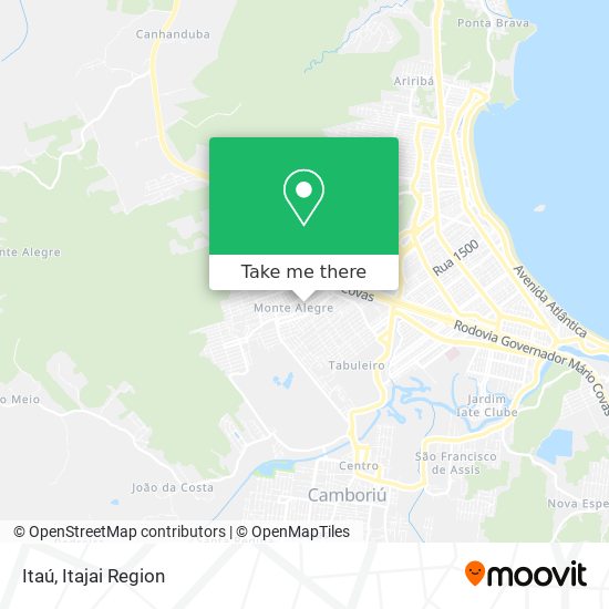 Mapa Itaú