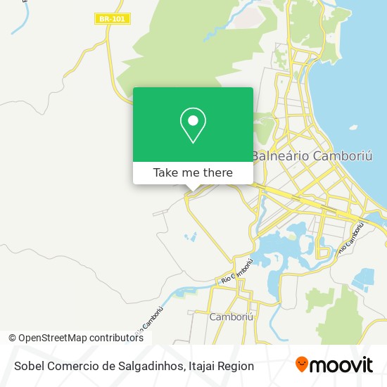 Sobel Comercio de Salgadinhos map