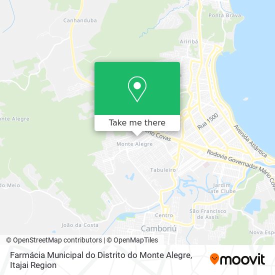 Farmácia Municipal do Distrito do Monte Alegre map