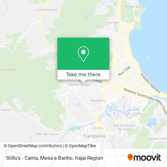 Stillu's - Cama, Mesa e Banho map