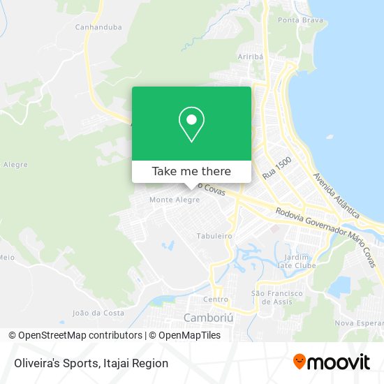 Oliveira's Sports map