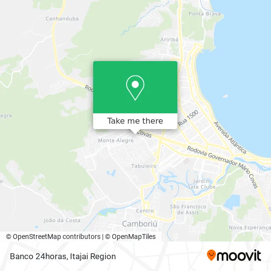 Banco 24horas map