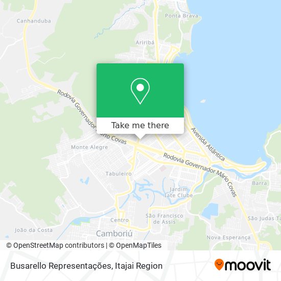 Mapa Busarello Representações