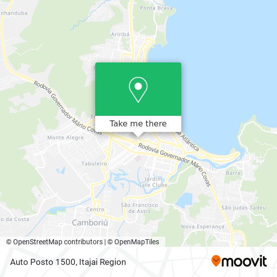 Auto Posto 1500 map