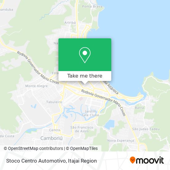Stoco Centro Automotivo map