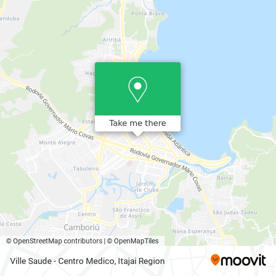Mapa Ville Saude - Centro Medico