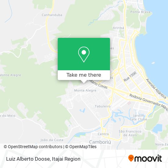 Mapa Luiz Alberto Doose