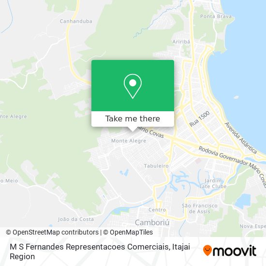 M S Fernandes Representacoes Comerciais map