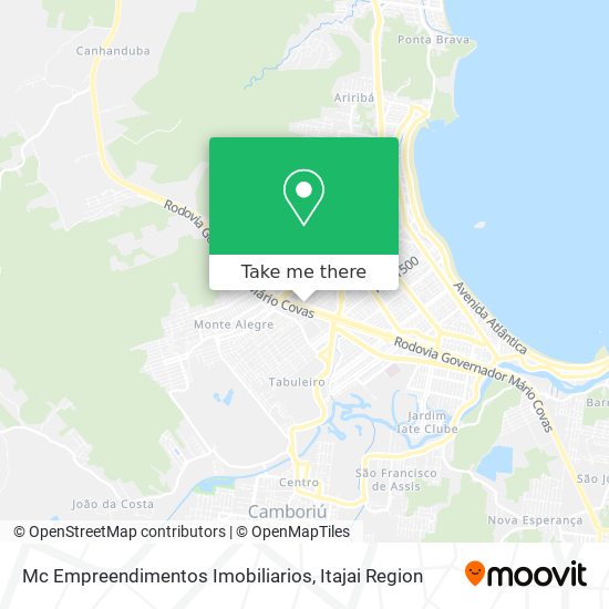 Mc Empreendimentos Imobiliarios map