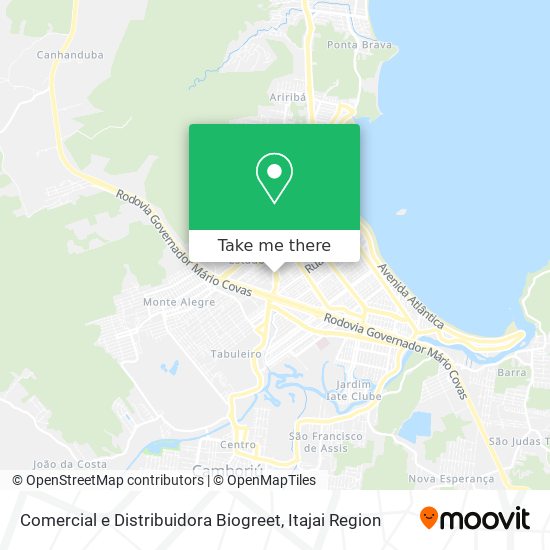 Comercial e Distribuidora Biogreet map