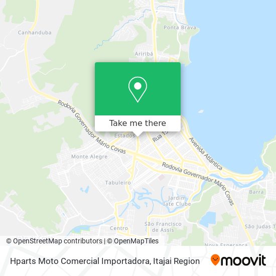 Mapa Hparts Moto Comercial Importadora