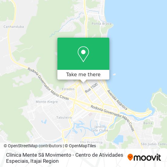 Clínica Mente Sã Movimento - Centro de Atividades Especiais map