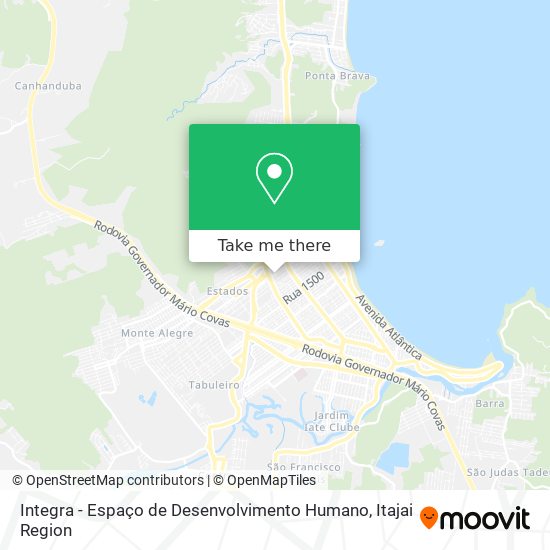 Mapa Integra - Espaço de Desenvolvimento Humano