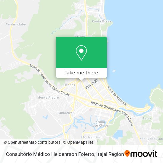 Mapa Consultório Médico Heldenrson Foletto