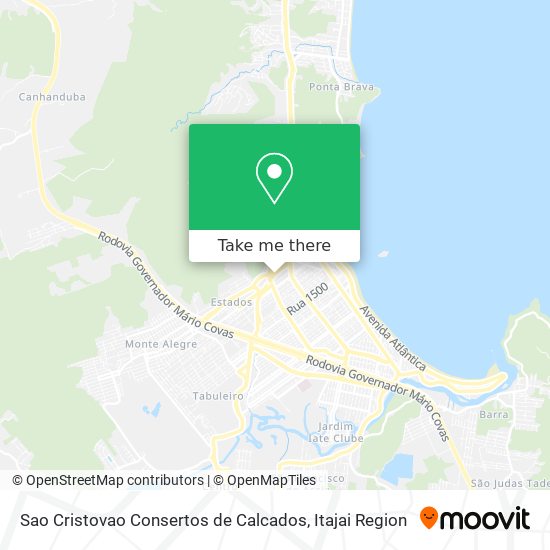 Sao Cristovao Consertos de Calcados map