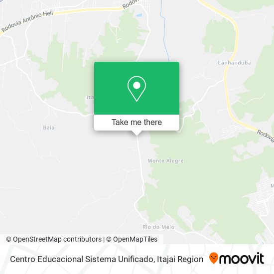 Centro Educacional Sistema Unificado map