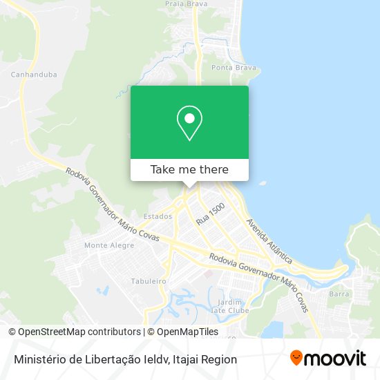 Ministério de Libertação Ieldv map