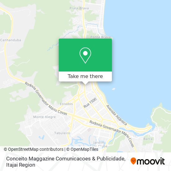 Mapa Conceito Maggazine Comunicacoes & Publicidade