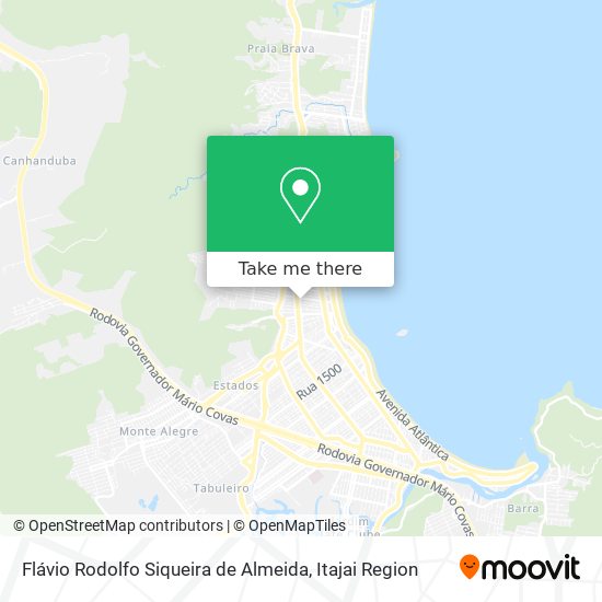 Flávio Rodolfo Siqueira de Almeida map