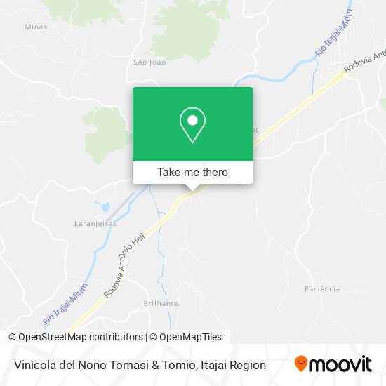 Vinícola del Nono Tomasi & Tomio map