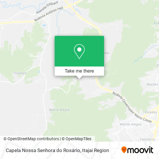 Capela Nossa Senhora do Rosário map