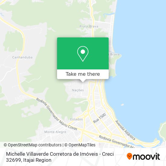 Michelle Villaverde Corretora de Imóveis - Creci 32699 map