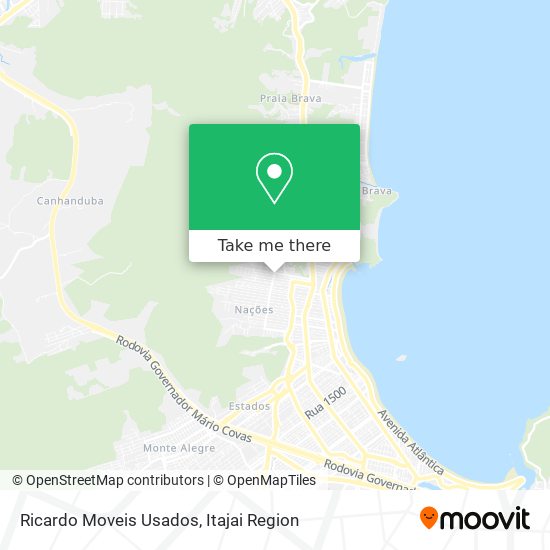 Ricardo Moveis Usados map