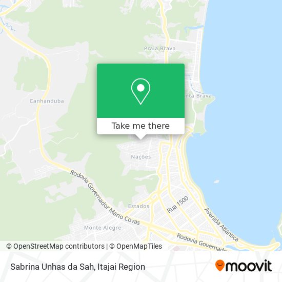 Sabrina Unhas da Sah map