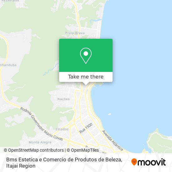 Bms Estetica e Comercio de Produtos de Beleza map