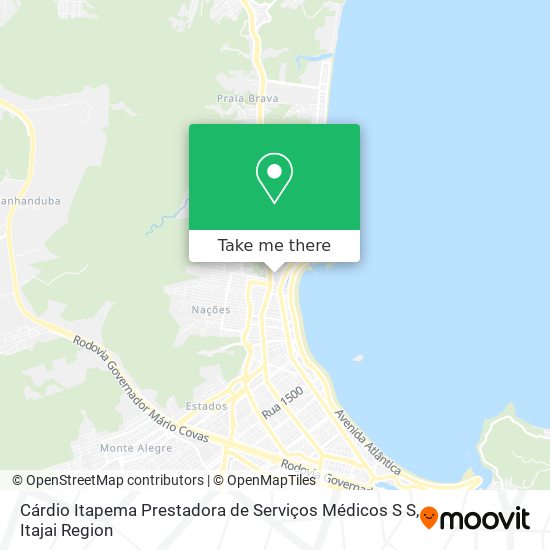 Cárdio Itapema Prestadora de Serviços Médicos S S map