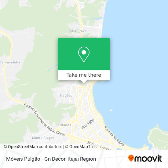 Móveis Pulgão - Gn Decor map