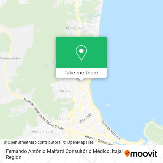 Fernando Antônio Malfatti Consultório Médico map