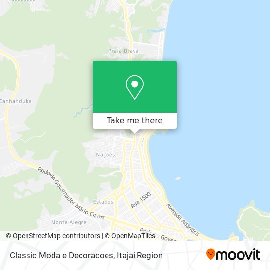 Classic Moda e Decoracoes map