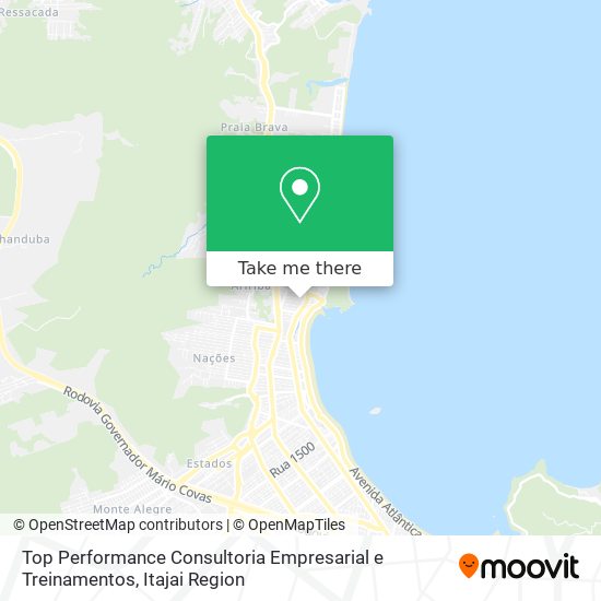 Top Performance Consultoria Empresarial e Treinamentos map