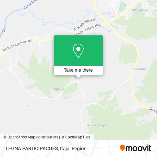 LEGNA PARTICIPACOES map