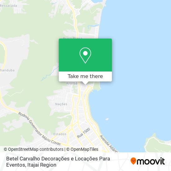 Betel Carvalho Decorações e Locações Para Eventos map