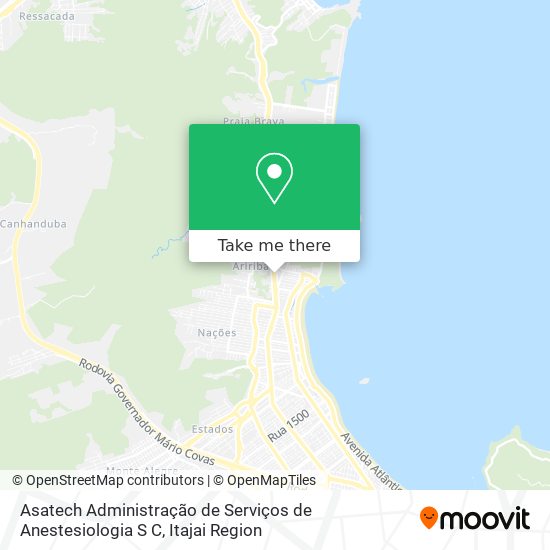 Asatech Administração de Serviços de Anestesiologia S C map