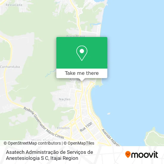 Asatech Administração de Serviços de Anestesiologia S C map