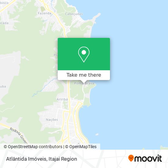 Atlântida Imóveis map