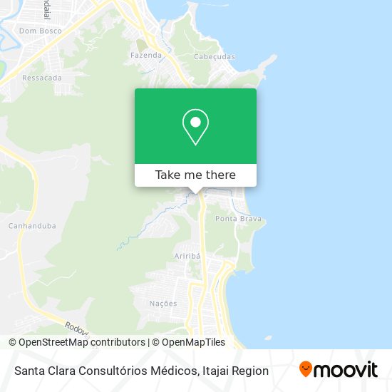 Santa Clara Consultórios Médicos map